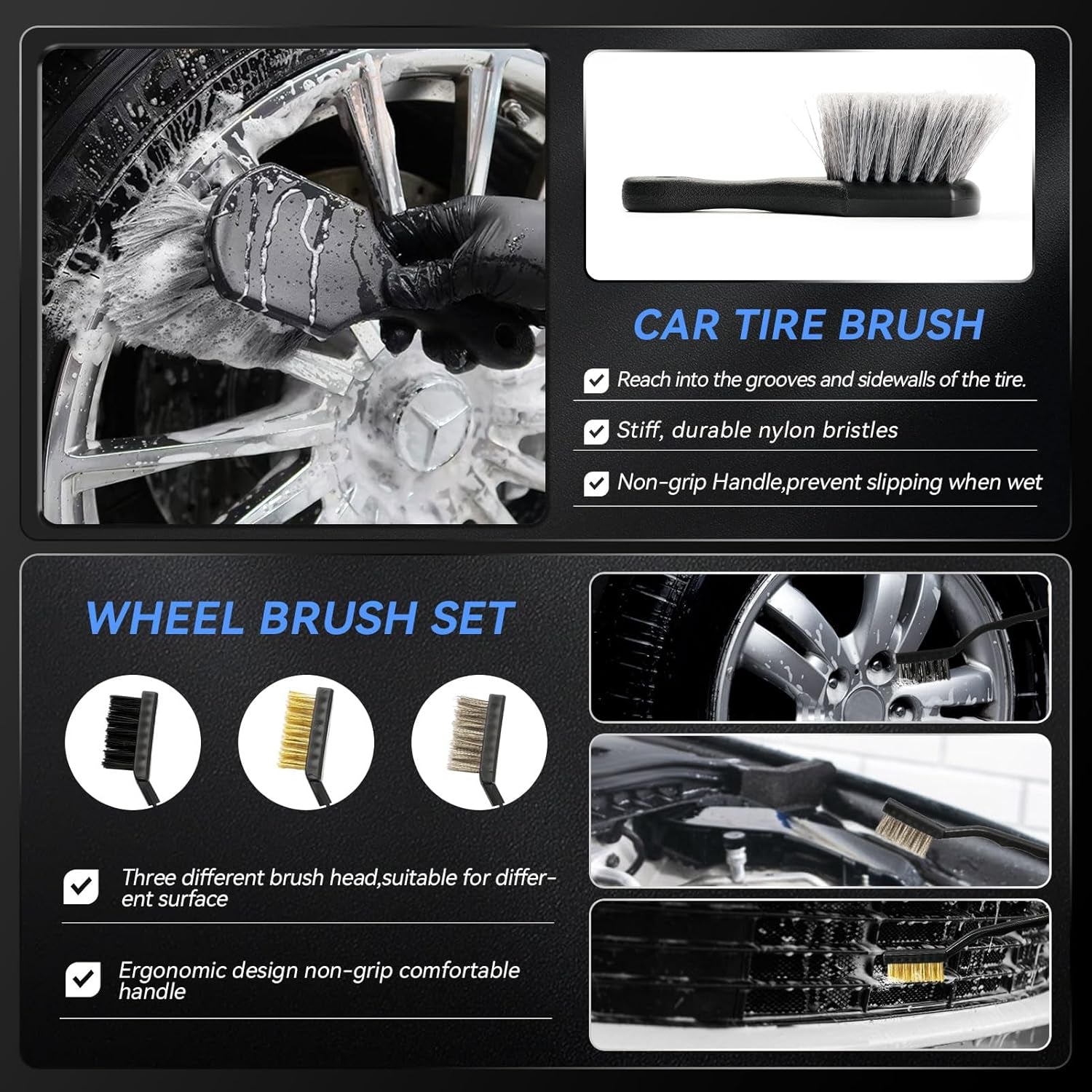 Car Wash & Detailing Kit — 21 Pieces with Storage Case
