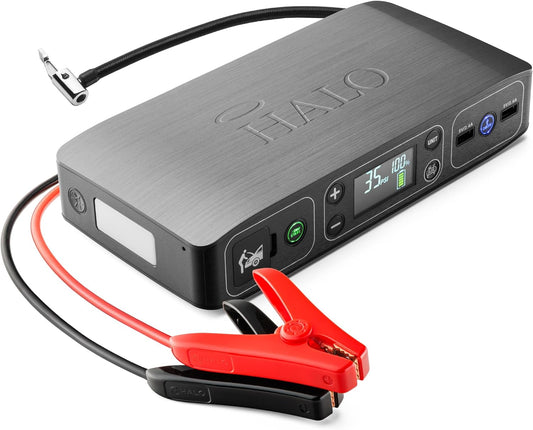3-in-1 Jump Starter, 100 PSI Tire Inflator & USB Power Bank